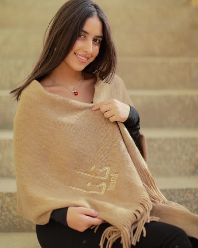 شال شتوي سكارفات شتوية بالاسم