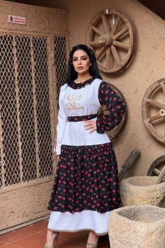 جلابية شالكي وتفتة نسائية