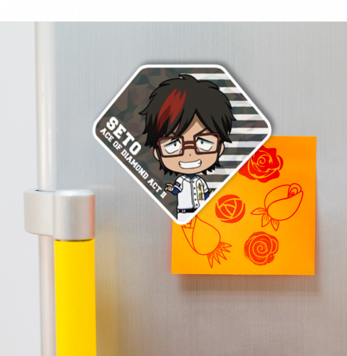 Ace of Diamond Magnet No.07