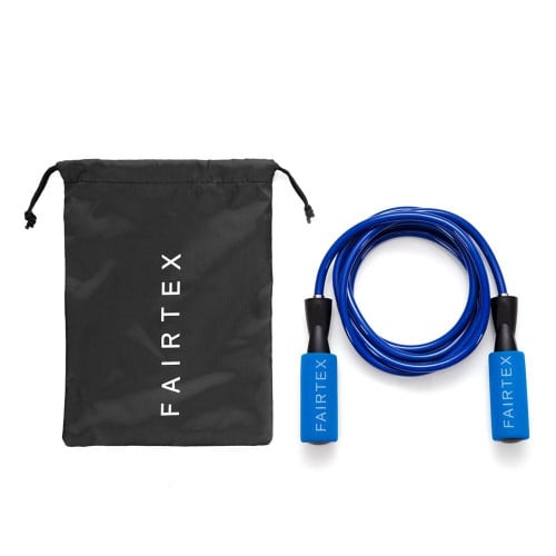 FAIRTEX - ADJUSTABLE SKIPPING ROPE WITH BALL BEARING (ROPE3-Blue)