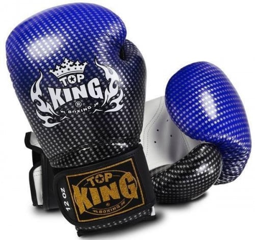 Top King/Gold "Super Star" Boxing Gloves