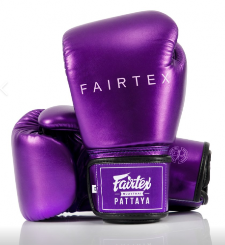 FAIRTEX - METALLIC BOXING GLOVES (BGV22) - PURPLE
