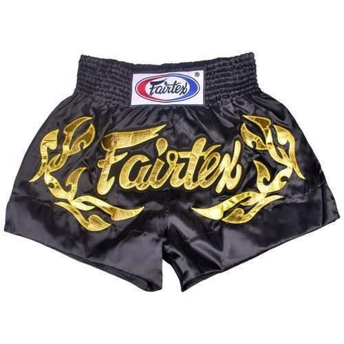 FAIRTEX - ETERNAL GOLD MUAY THAI BOXING SHORTS (BS0646)