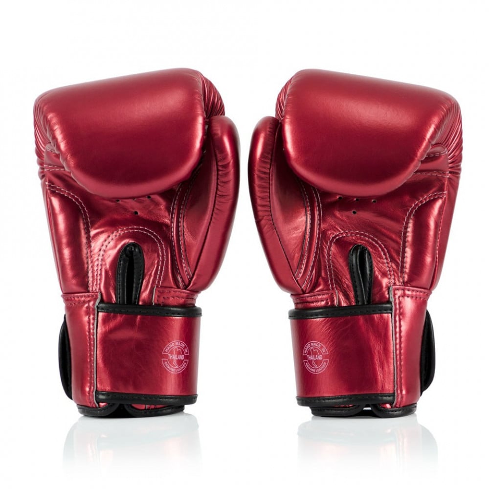 Metallic sales boxing gloves