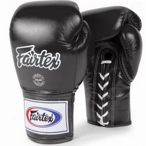 FAIRTEX - PROFESSIONAL LEATHER/LACE UP FIGHT GLOVES (BGL6)