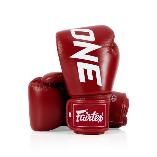 Fairtex Boxing Gloves BGV1 ONE Red