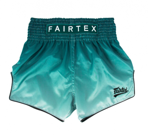 FAIRTEX - "FADE" GREEN MUAY THAI SHORTS (BS1906)