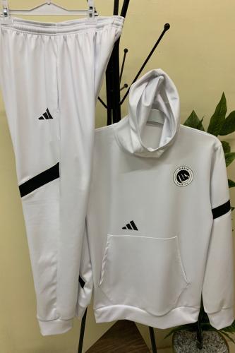 طقم النصر ابيض شتوي رجالي ولادي نسائي