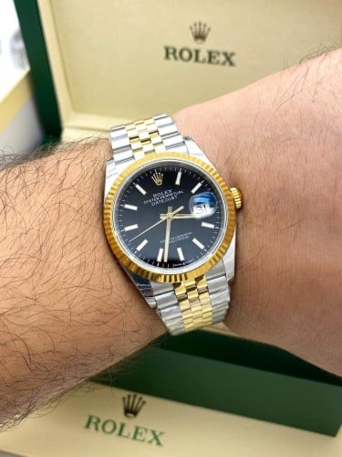 ساعة رولكسRolex ديت جست رجالي