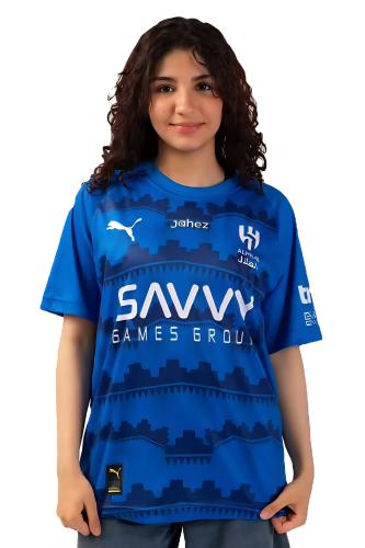 تيشيرت الهلال الاساسي الجديد مقاس رجالي نسائي ولاد...