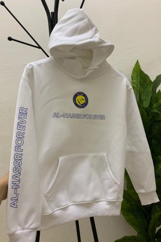 بلوفر النصر الجديد ابيض