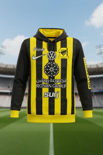 بلوفر شتوي بشعار العميد السعودي لموسم 2025-2026