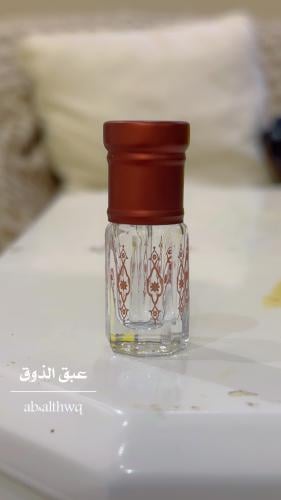 ربع تولة نحاسي ميل زجاجي