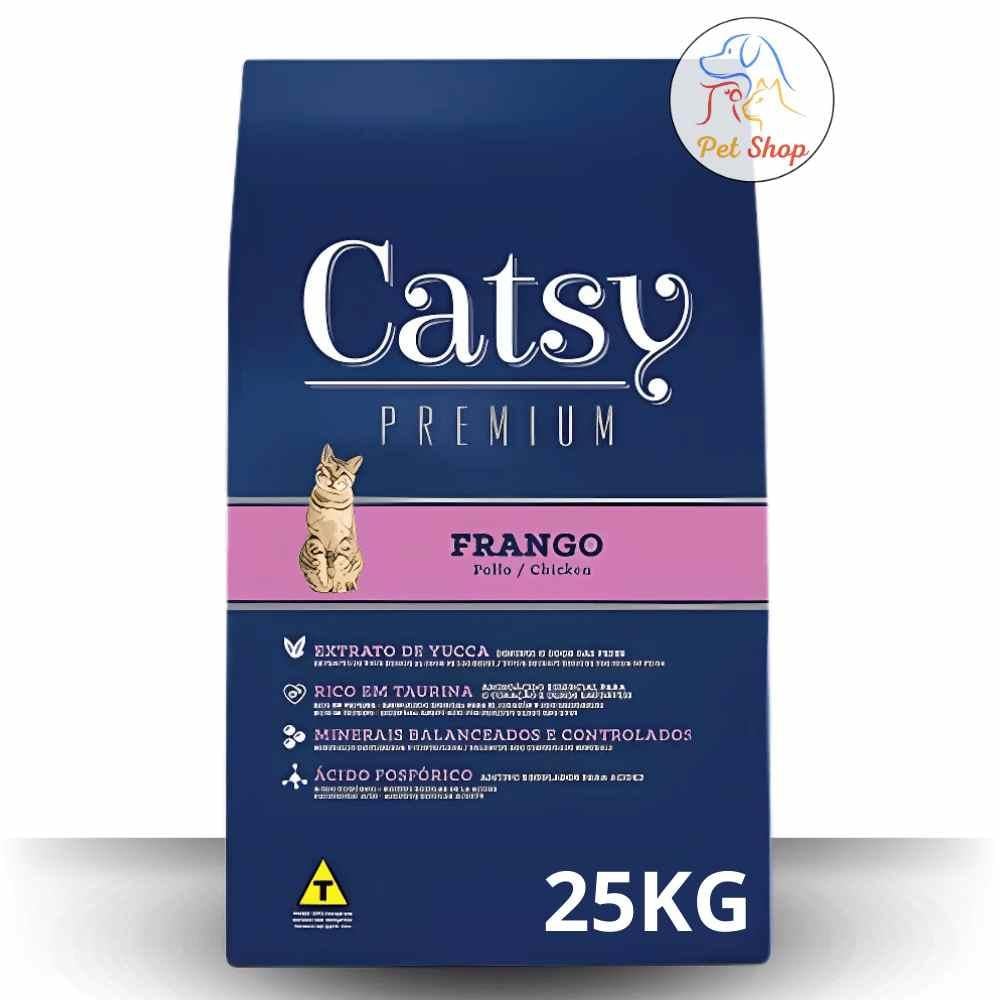 Catsy Premium Dry Cat Food Chicken Flavour 25kg