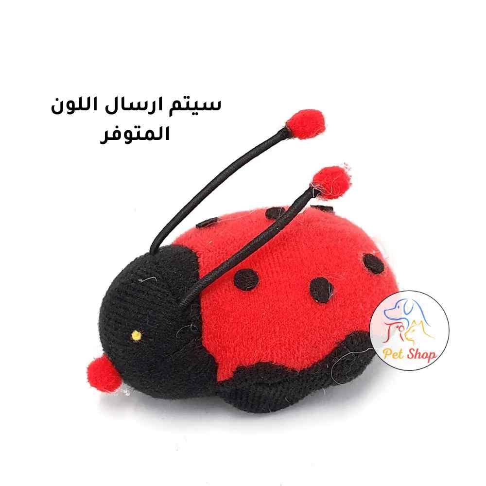 لعبة قطط دمية الخنفساء المتحركة عند سحب الحبل متعددة الالوان