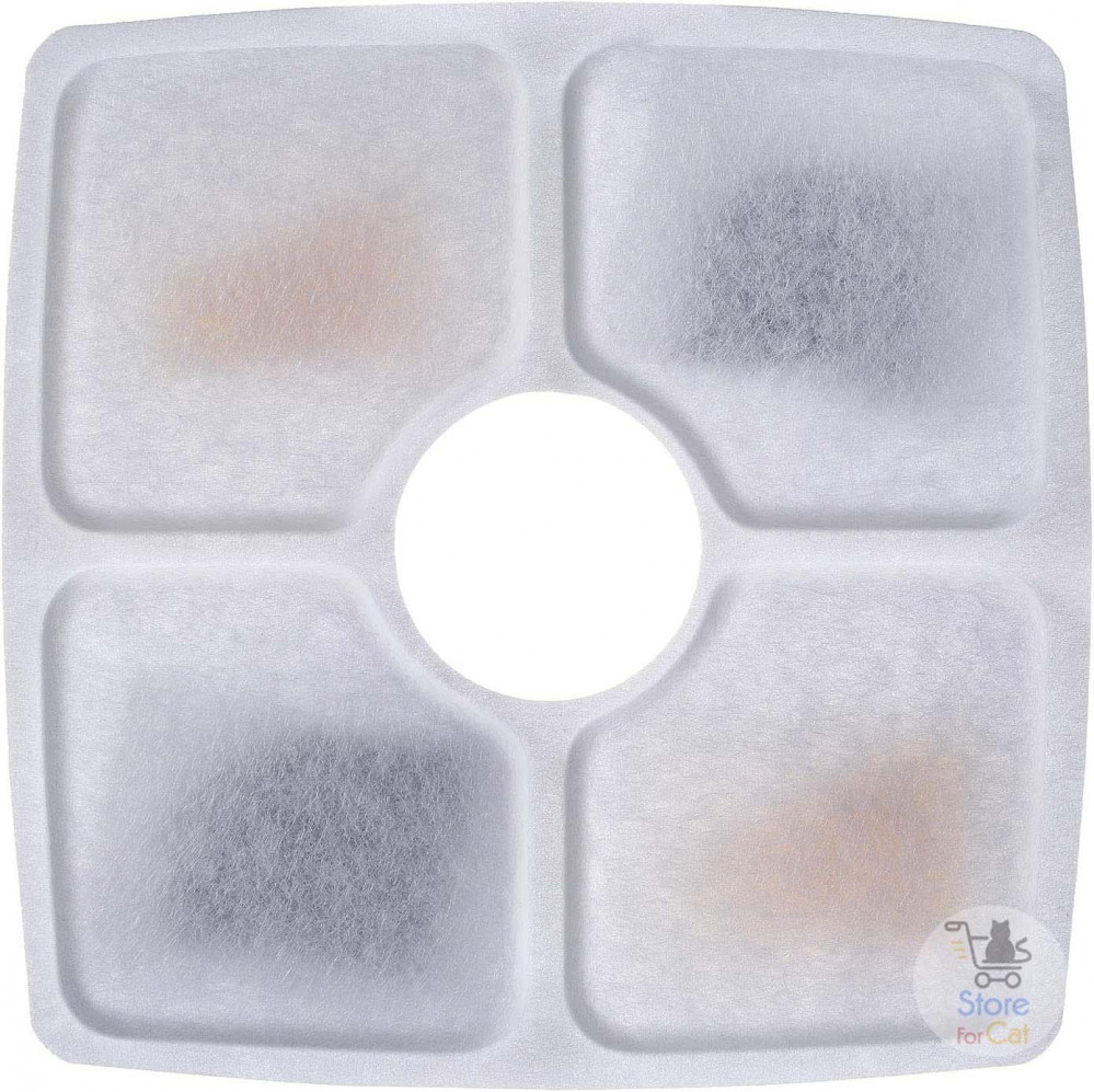 4 قطع من فلاتر نافورة المياه | تنقية وتوزيع مياه النافورة