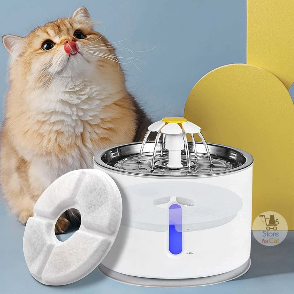 4 قطع من فلاتر نافورة المياه | تنقية وتوزيع مياه النافورة