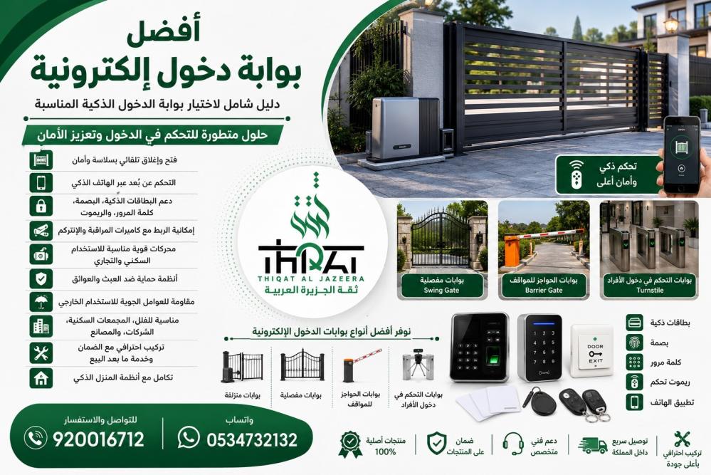 Best electronic entry gate