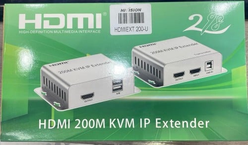 جهاز تمديد إشارة HDMI و USB عبر كيبل الشبكة 200متر