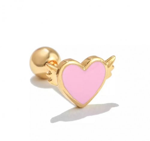 baby heart piercing