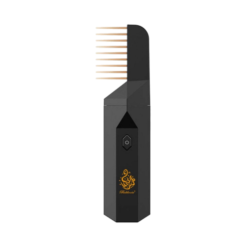 مبخرة الكترونية محمولة مع رأس مشط للشعر