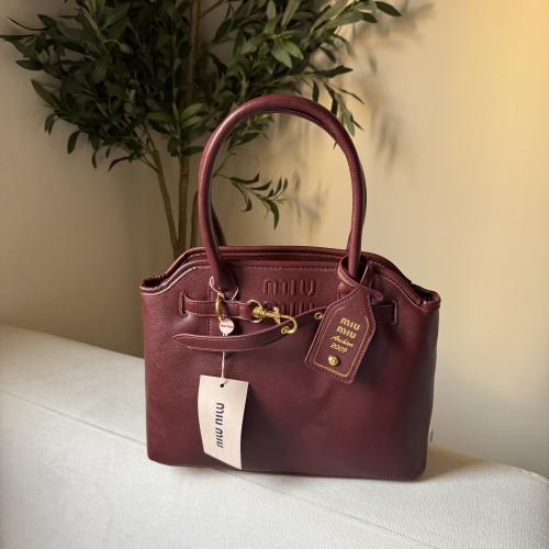 Miumiu Aventure- Maroon M