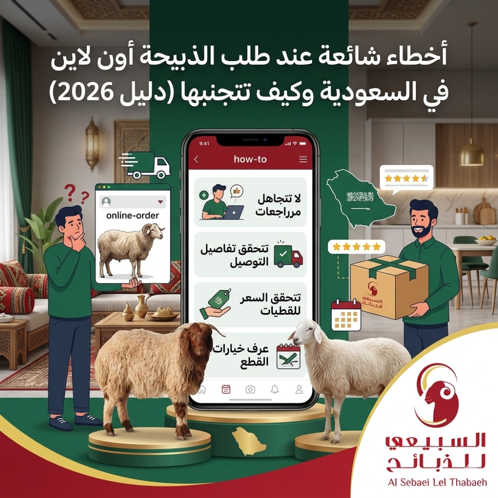 طلب ذبيحة أون لاين