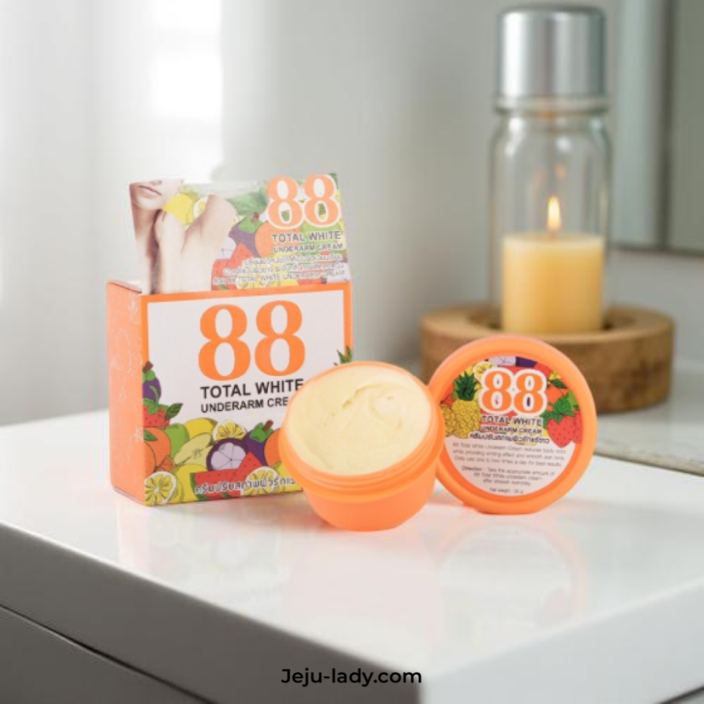 كريم 88 لتبييض الإبطين - 88 TOTAL WHITE UNDERARM CREAM