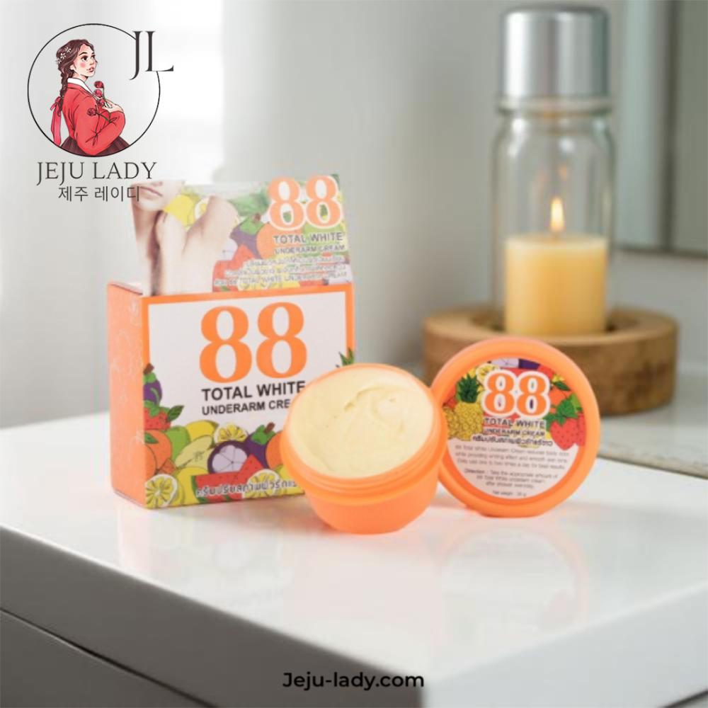 كريم 88 لتبييض الإبطين - 88 TOTAL WHITE UNDERARM CREAM