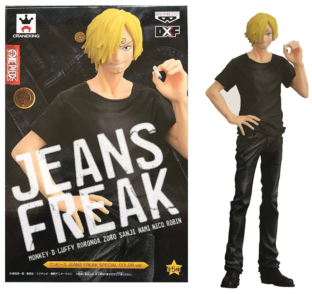 One Piece Figurines Sanji Jeans Freak Kashf Store