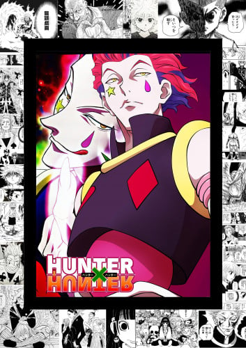 hunter x hunter Hisoka poster