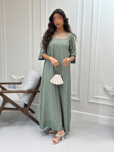 Z027- جلابية ريحانه 2025