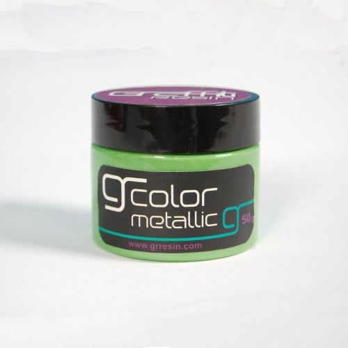 613 - ميتلك أخضر عشبي Graffiti Resin Metallic Grass Green