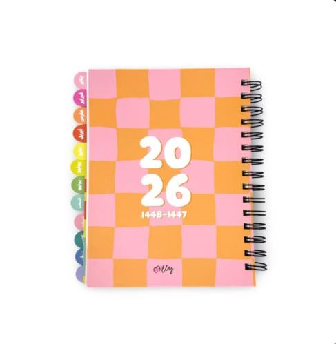 مفكرة ٢٠٢٦ - غلاف مربعات