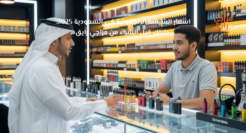 اسعار الشيشة الالكترونية مزاجي رايق