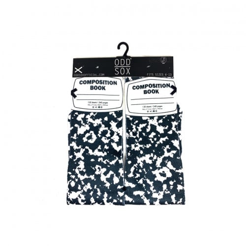 Composition Book Novelty Socks