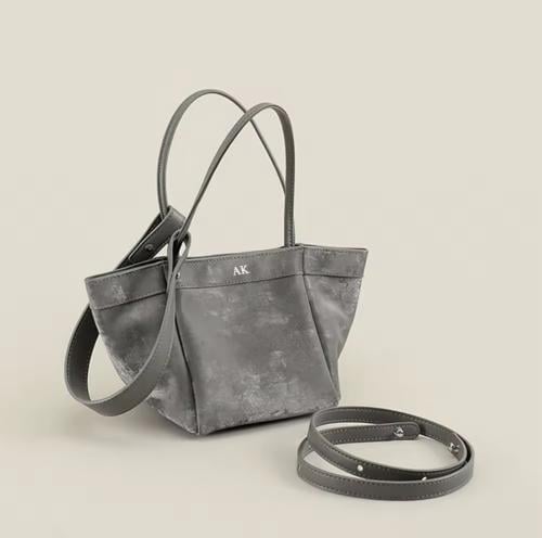 Velvet hand bag