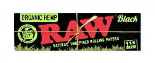 RAW Organic Black 1/4