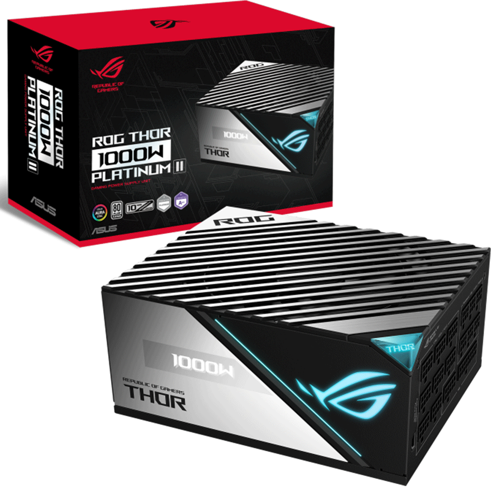 ASUS ROG Thor 1000W Platinum II 80 Plus Platinum Full Modular Power Supply