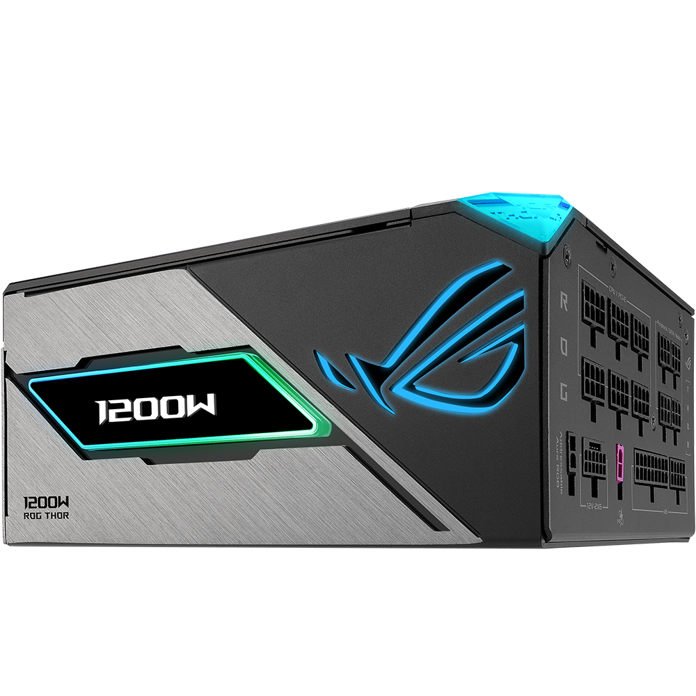 اسوس ROG Thor 1200W Platinum III مزود طاقة بكفاءة 80 بلس بلاتينوم