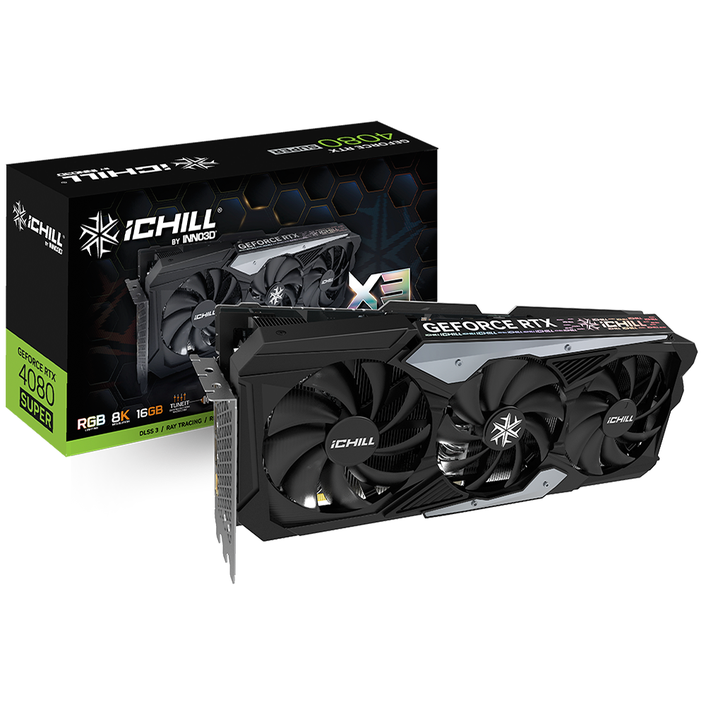 Inno3D GeForce RTX 4080 SUPER ICHILL X3 Graphics Card