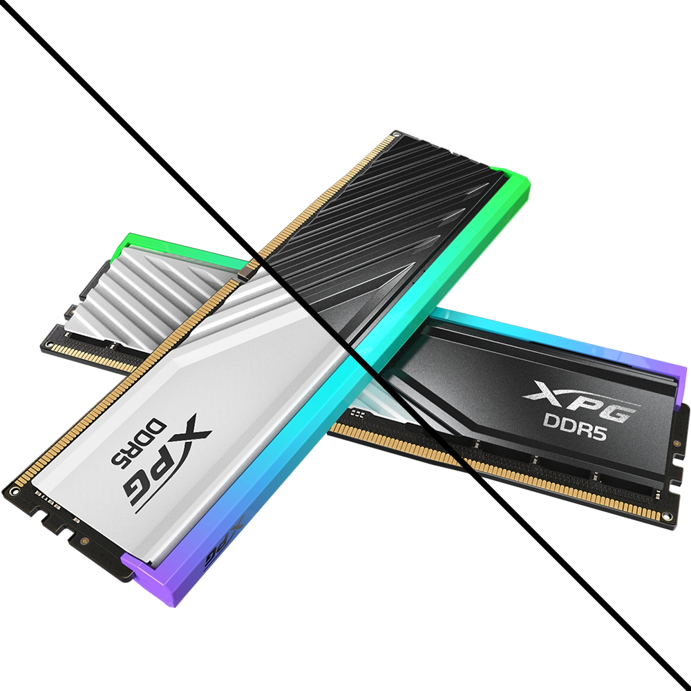 XPG LANCER RGB DDR5 6000MT/s 16GB×2 ※特記有 XPG LANCER RGB DDR5 6000MT/s 16GB×2 ※特記有 XPG DDR5 RAM Memory