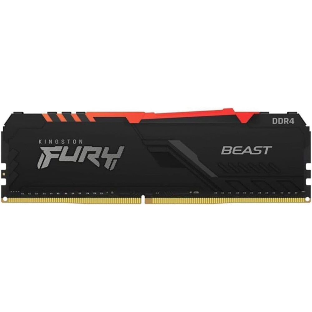 كينجستون Fury Beast RGB 8GB 3600MT/s DDR4 CL17 ذاكرة سطح مكتب واحدة