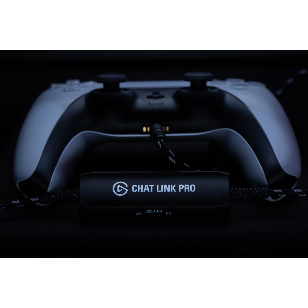 Elgato Chat Link Pro Audio Adapter, for PS5, PS4, Switch, Long Cable