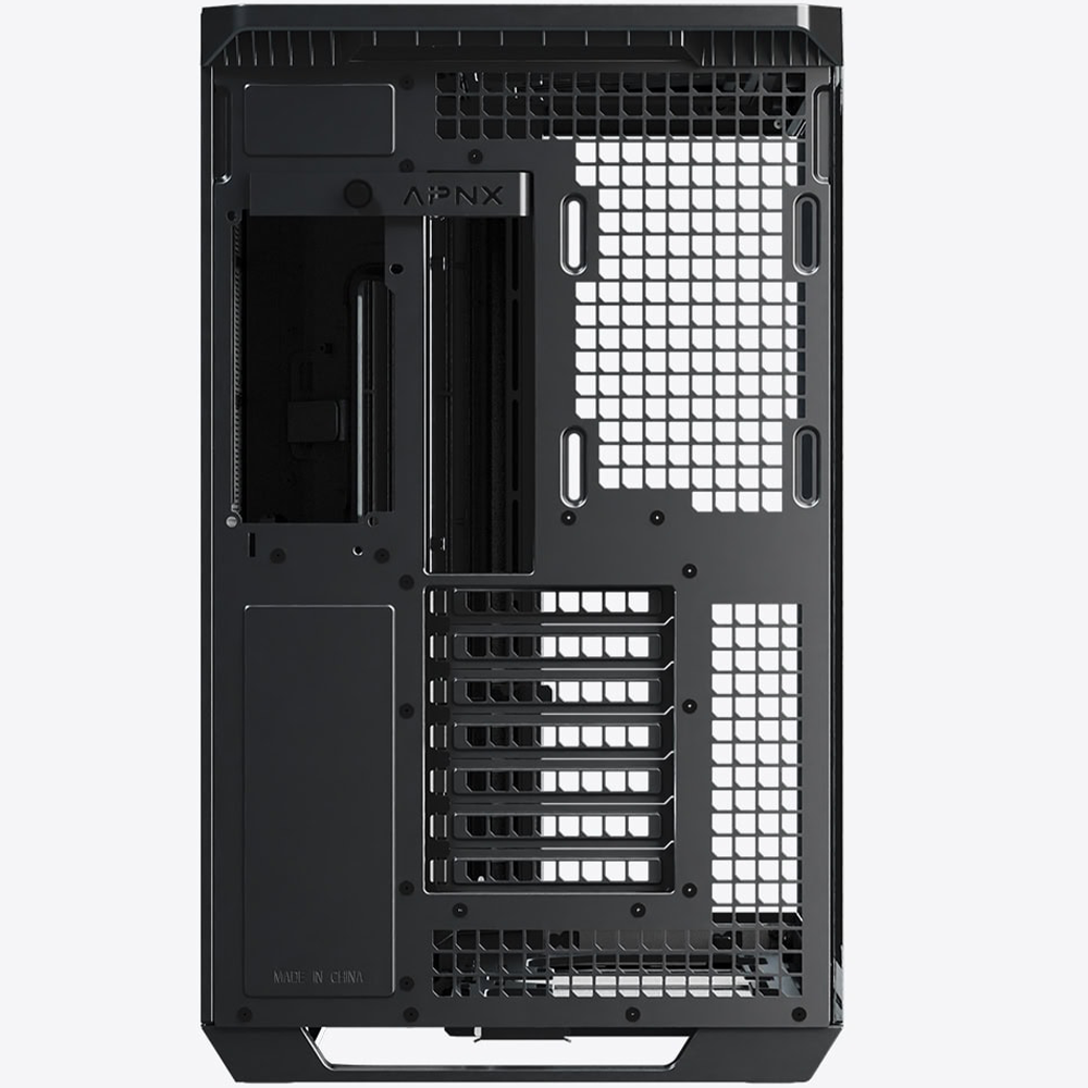 ابنكس V1 كيس بي سي بحجرتين مزدوجتين بحجم ATX Mid Tower