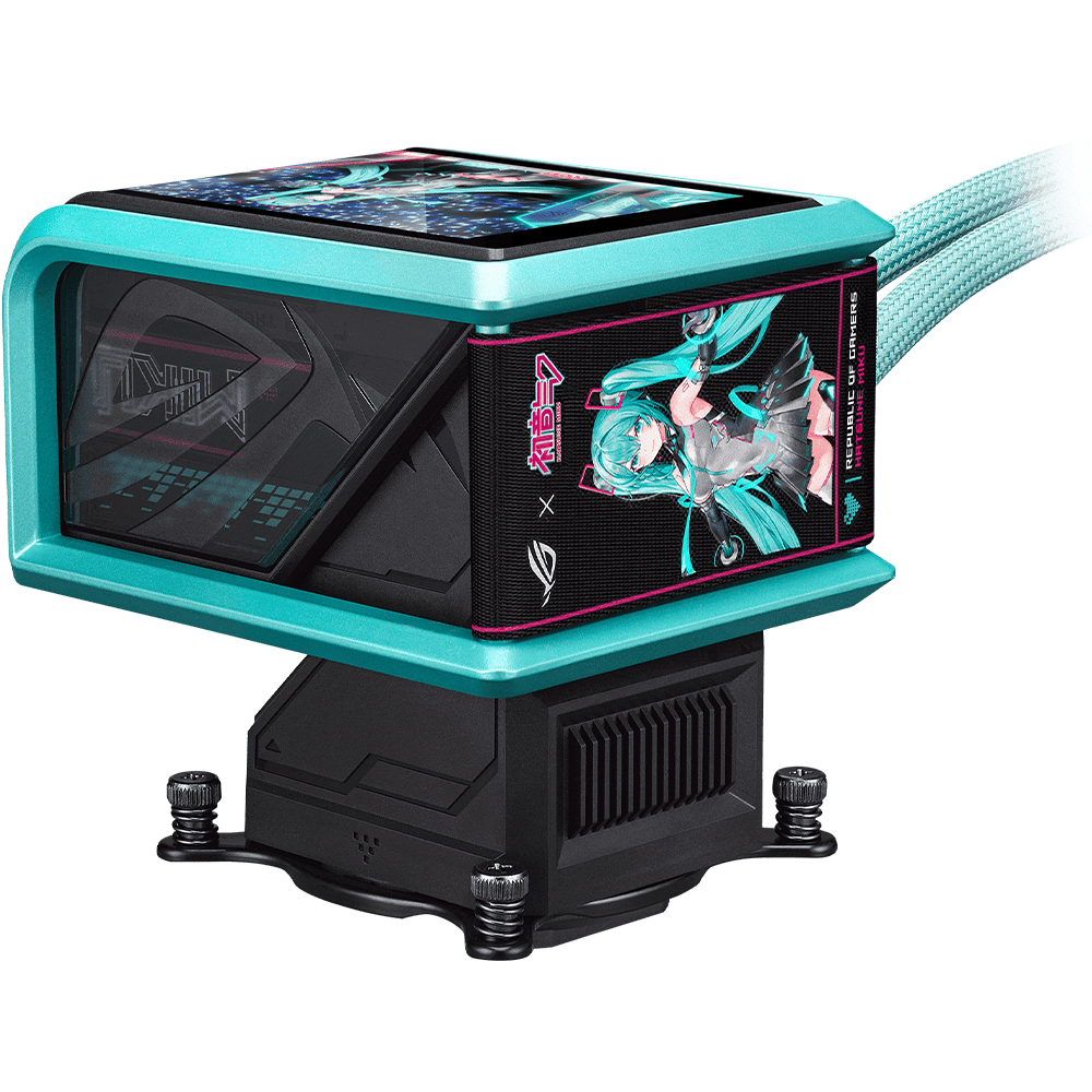 ASUS ROG RYUO IV 360 ARGB Hatsune Miku Edition Liquid CPU Cooler