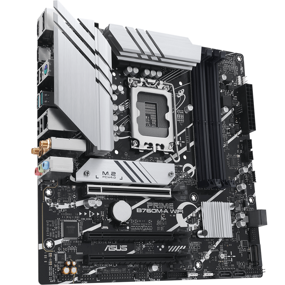 ASUS PRIME B760M-A WIFI LGA1700 Socket For intel CPUs Motherboard