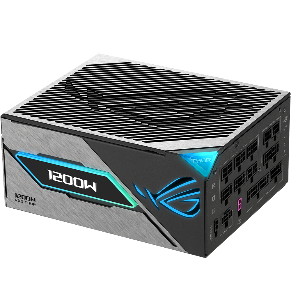 اسوس ROG Thor 1200W Platinum III مزود طاقة بكفاءة 80 بلس بلاتينوم
