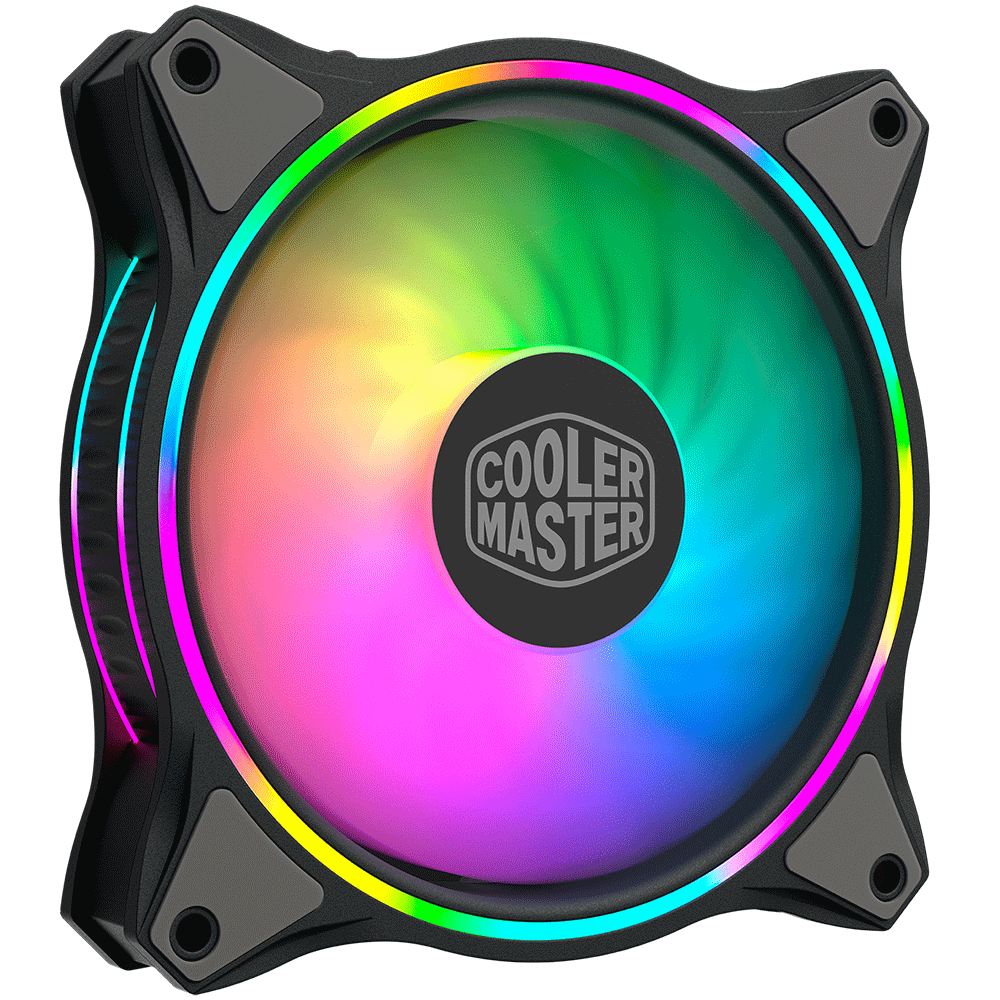 Cooler Master MasterFan MF120 Halo Duo-Ring 120mm Single Fan