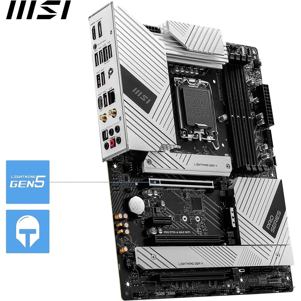 MSI PRO Z790-A MAX WIFI, LGA1700 Socket For intel CPUs Motherboard